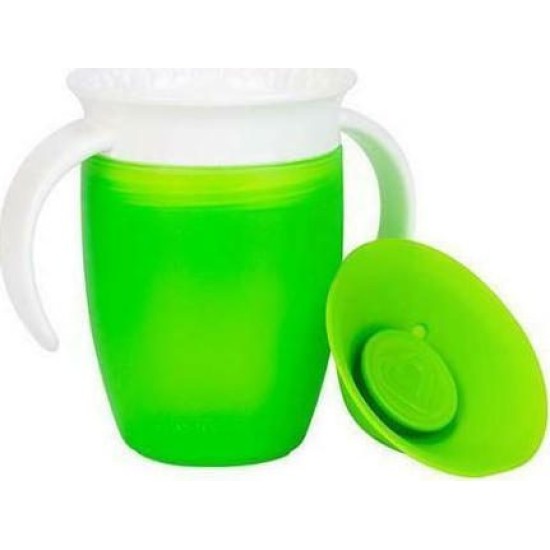 Munchkin Παιδικό Ποτηράκι "Miracle 360°" από Πλαστικό Πράσινο 207ml 12443