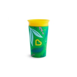 Munchkin Παιδικό Ποτηράκι "Miracle 360° Wildlove Sippy" ELEPHANT από Πλαστικό Ροζ 266ml  51932