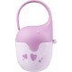 Babyono Θήκη για Πιπίλα Ελεφαντάκι Λιλά BN529/03