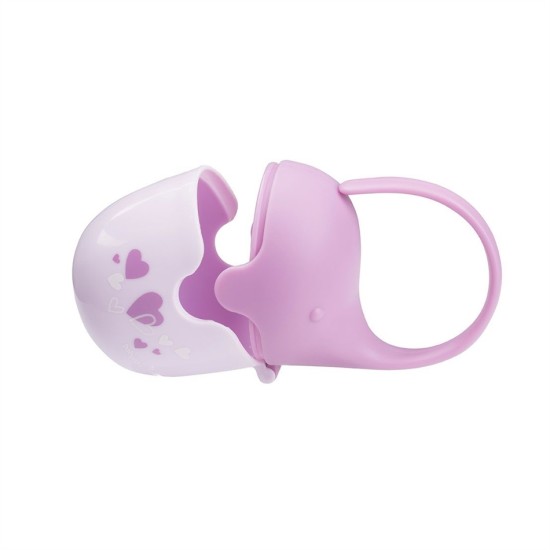 Babyono Θήκη για Πιπίλα Ελεφαντάκι Λιλά BN529/03