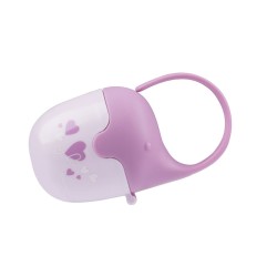 Babyono Θήκη για Πιπίλα Ελεφαντάκι Λιλά BN529/03