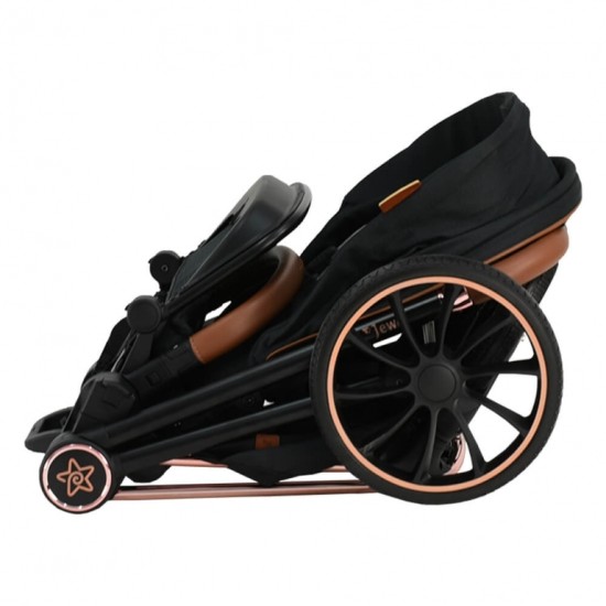 Bebe Stars πολυκαρότσι JEWEL 3 ΙΝ 1  Volcano Black 350-188