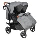 Bebe Stars Καρότσι Διδύμων Double Trouble Grey 7901-186