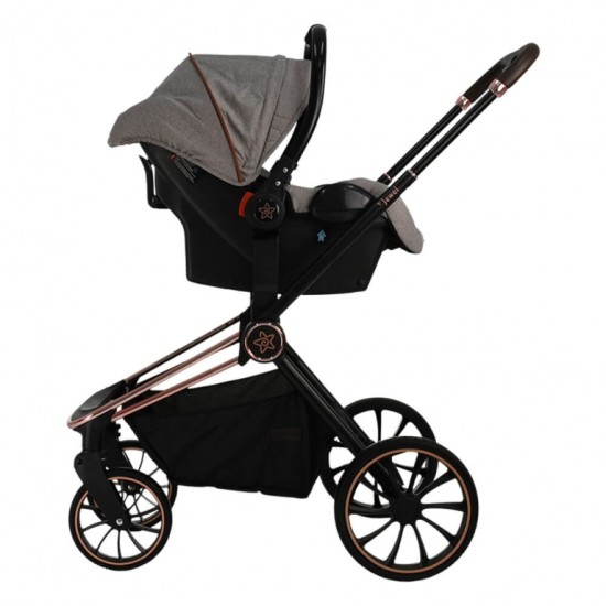 Bebe Stars Πολυκαρότσι JEWEL 3 ΙΝ 1 Marble Beige 350-182