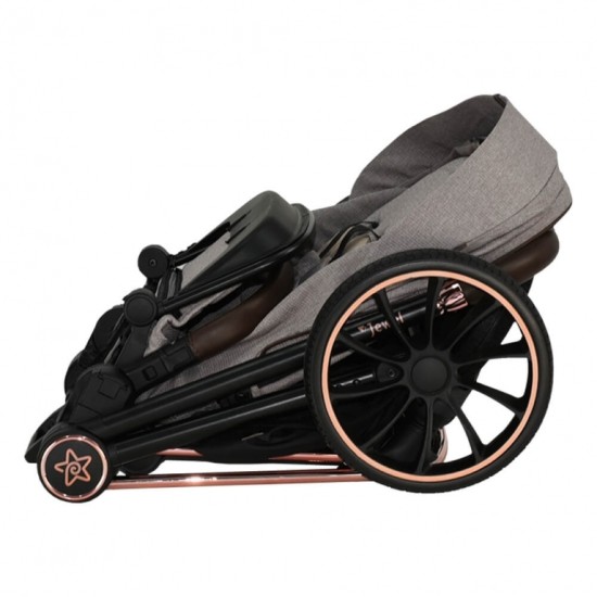 Bebe Stars Πολυκαρότσι JEWEL 3 ΙΝ 1 Marble Beige 350-182