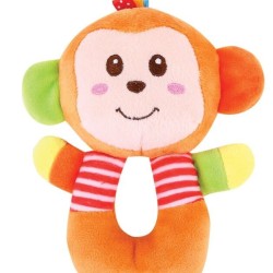 Lorelli Κουδουνίστρα Μαλακή Monkey 10191280006