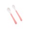 Lorelli Βρεφικό Σετ με Κουτάλια από Πλαστικό Pink 2τμχ 1023047