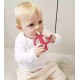Matchstick Monkey MM TEETHING TOY Μασητικό Οδοντοφυΐας "Monkey"RED 240104