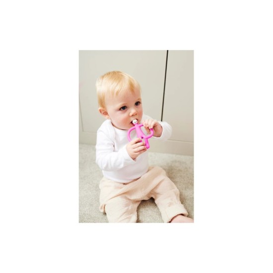 Matchstick Monkey MM TEETHING TOY Μασητικό Οδοντοφυΐας "Monkey"PINK 240103