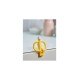 Matchstick Monkey MM TEETHING TOY Μασητικό Οδοντοφυΐας "Monkey"YELLOW 240106