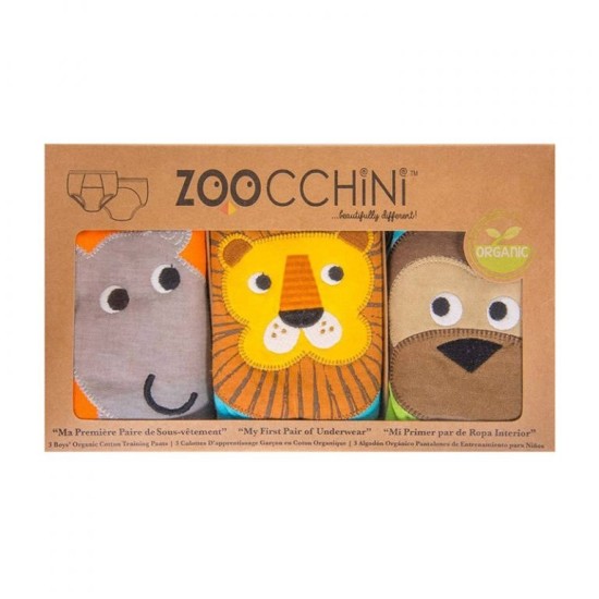 Zoocchini Εκπαιδευτικά Βρακάκια– Safari Friends 3-4 ΕΤΩΝ ZOO7002