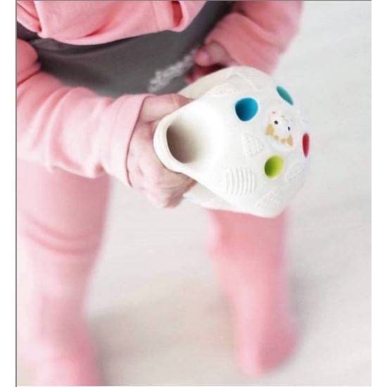 Sophie La Girafe Senso Ball So Pure Μπάλα που διεγείρει τις αισθήσεις του μωρού για 3+ Μηνών S220125