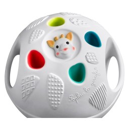 Sophie La Girafe Senso Ball So Pure Μπάλα που διεγείρει τις αισθήσεις του μωρού για 3+ Μηνών S220125