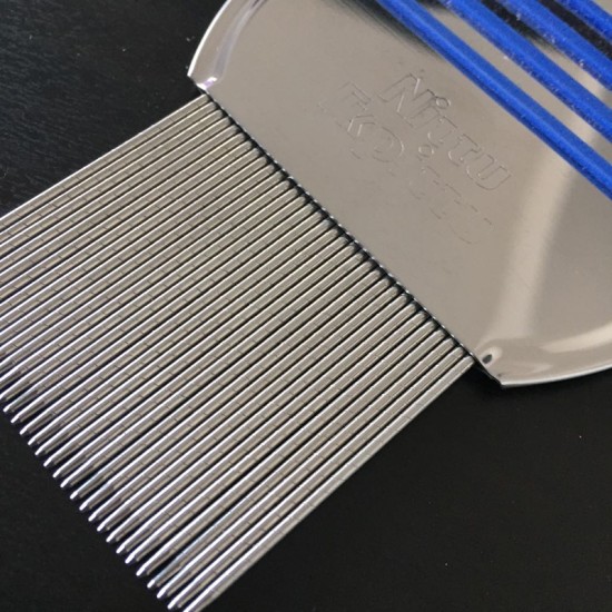 Nitty Gritty Αντιφθειρικό Χτενάκι Nitfree - η μοναδική χτένα για τις ψείρες.. NG800/Blue