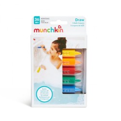 Munchkin Bath Time Crayons Μαρκαδόροι Μπάνιου για 36+ Μηνών 5τμχ 11690