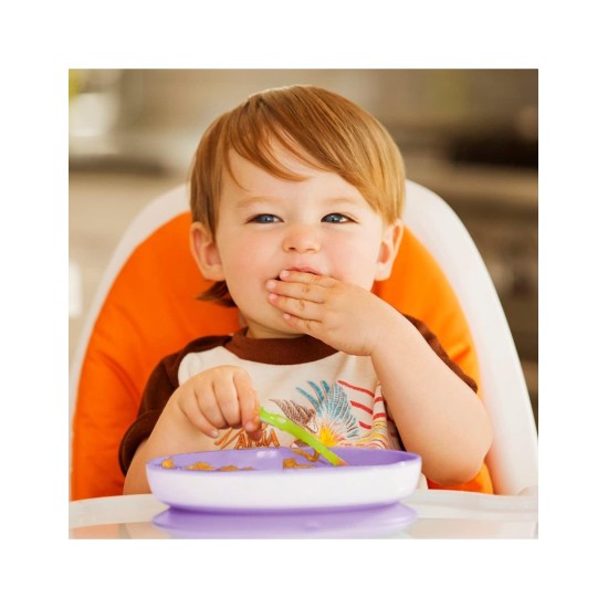 Munchkin Πιάτο Με Βεντούζα Stay Put Μωβ 11213/Purple