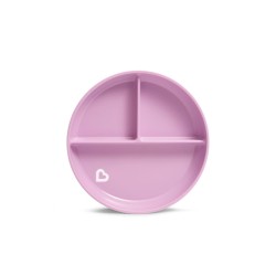 Munchkin Πιάτο Με Βεντούζα Stay Put Μωβ 11213/Purple