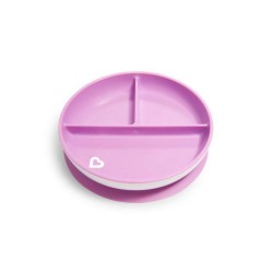 Munchkin Πιάτο Με Βεντούζα Stay Put Μωβ 11213/Purple