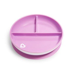 Munchkin Πιάτο Με Βεντούζα Stay Put Μωβ 11213/Purple