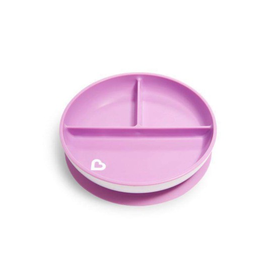 Munchkin Πιάτο Με Βεντούζα Stay Put Μωβ 11213/Purple