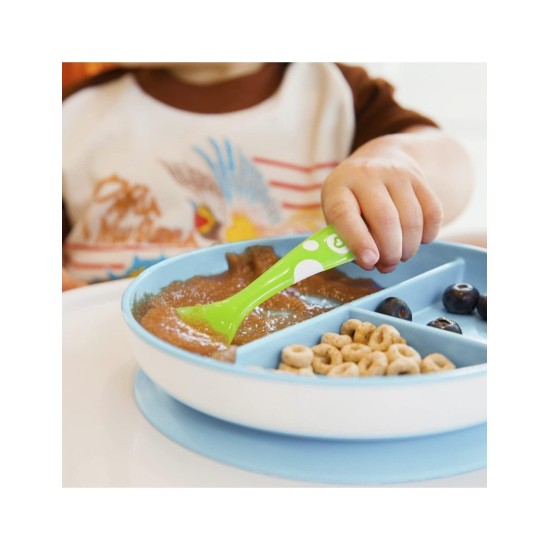 Munchkin Πιάτο Με Βεντούζα Stay Put Μπλε 11213/Blue
