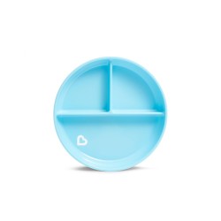 Munchkin Πιάτο Με Βεντούζα Stay Put Μπλε 11213/Blue