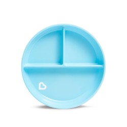 Munchkin Πιάτο Με Βεντούζα Stay Put Μπλε 11213/Blue