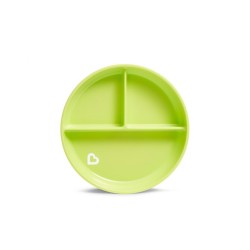 Munchkin Πιάτο Με Βεντούζα Stay Put Light Green 11213/Green