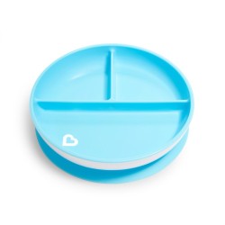 Munchkin Πιάτο Με Βεντούζα Stay Put Μπλε 11213/Blue