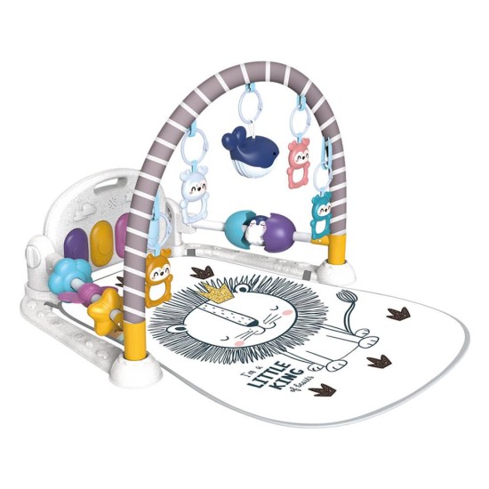 Bebe Stars Βρεφικό Γυμναστήριο Δραστηριοτήτων Piano Lion με Μουσική 100-186