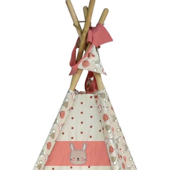 Bebe Stars Παιδική Σκηνή Ινδιάνικη Bunny με 20 μπαλες 302-185