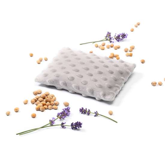 Babyono Φυσική θερμοφόρα με κουκούτσια από κεράσια και λεβάντα για κολικούς- Grey BN796/02