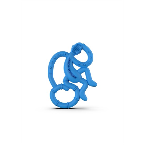 Matchstick Monkey Μασητικό Οδοντοφυΐας "Dancing Monkey" από Καουτσούκ Blue 240302