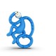Matchstick Monkey Μασητικό Οδοντοφυΐας "Dancing Monkey" από Καουτσούκ Blue 240302