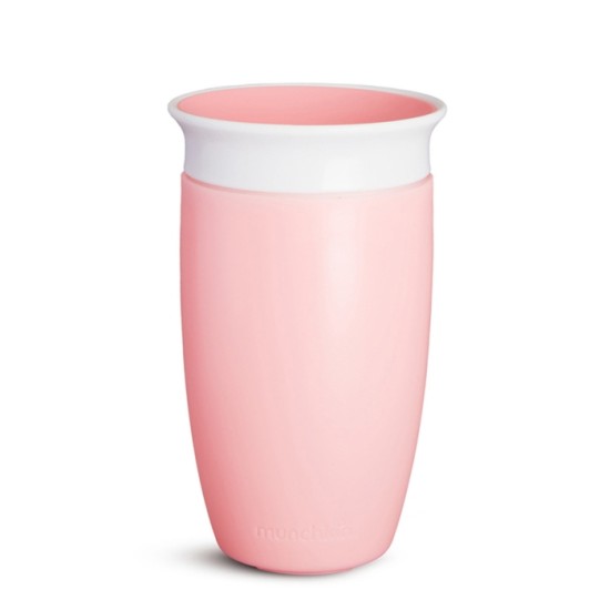Munchkin Παιδικό Ποτηράκι "Miracle 360°" από Πλαστικό light Pink 296ml για 12m+ 11029/light Pink
