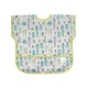 Bumkins Αδιάβροχη Ποδιά Πλαστική με Αυτοκόλλητο Junior Bib με Τσέπη & Κοντά Μανίκια Cacti 1-3 ετών 3308111