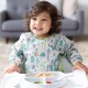 Bumkins Αδιάβροχη Ποδιά Πλαστική με Κορδόνι Sleeved Bib με Τσέπη & Μανίκια Cacti για 6-24m+ 3307111