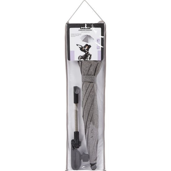 Dooky Ομπρέλα Καροτσιού με δείκτη UV50+ Γκρι DK-128252