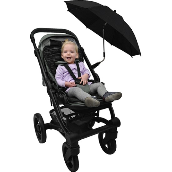 Dooky Ομπρέλα καροτσιού με δείκτη UV50+ ΜΑΥΡΗ DK-128251