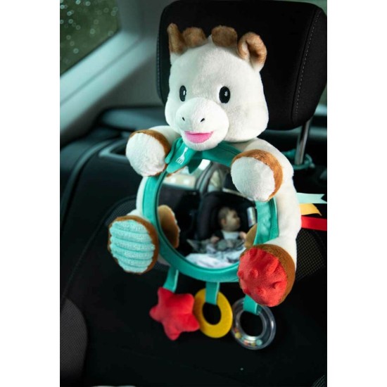 Sophie La Girafe Καθρέφτης με παιχνίδια για κούνια, καρότσι, πάτωμα, αυτοκίνητο S010340