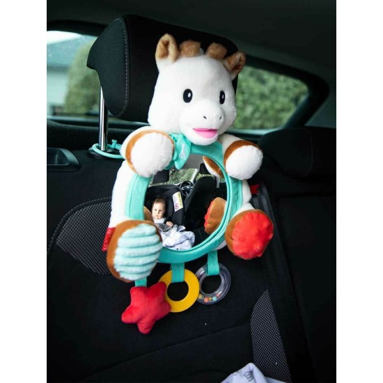 Sophie La Girafe Καθρέφτης με παιχνίδια για κούνια, καρότσι, πάτωμα, αυτοκίνητο S010340