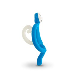 Matchstick Monkey MM TEETHING TOY Μασητικό Οδοντοφυΐας "Monkey" BLUE  240102