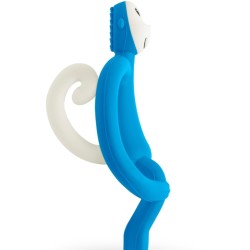 Matchstick Monkey MM TEETHING TOY Μασητικό Οδοντοφυΐας "Monkey" BLUE  240102