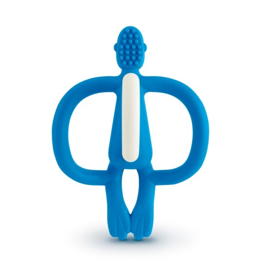 Matchstick Monkey MM TEETHING TOY Μασητικό Οδοντοφυΐας "Monkey" BLUE  240102