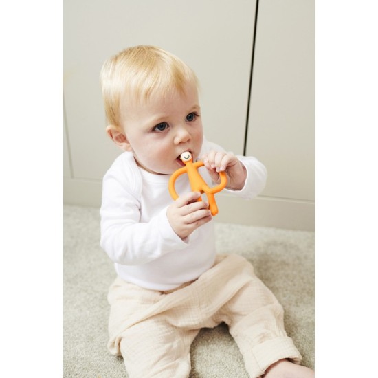 Matchstick Monkey MM TEETHING TOY Μασητικό Οδοντοφυΐας "Monkey"ORANGE 240105