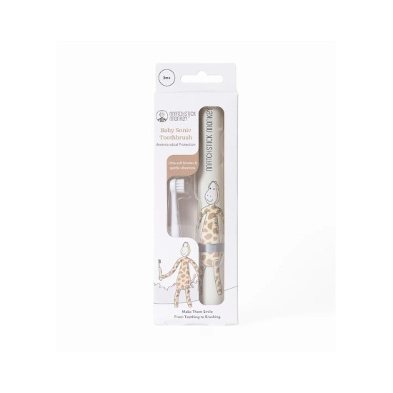 Matchstick Monkey οδοντόβουρτσα  BABY SONIC TOOTHBRUSH - GIRAFFE 24146