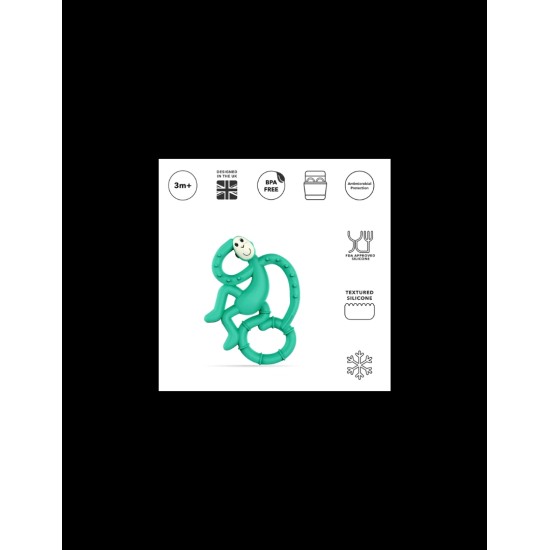 Matchstick Monkey Μασητικό Οδοντοφυΐας "Dancing Monkey" από Καουτσούκ Green  240308