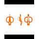 Matchstick Monkey MM TEETHING TOY Μασητικό Οδοντοφυΐας "Monkey"ORANGE 240105