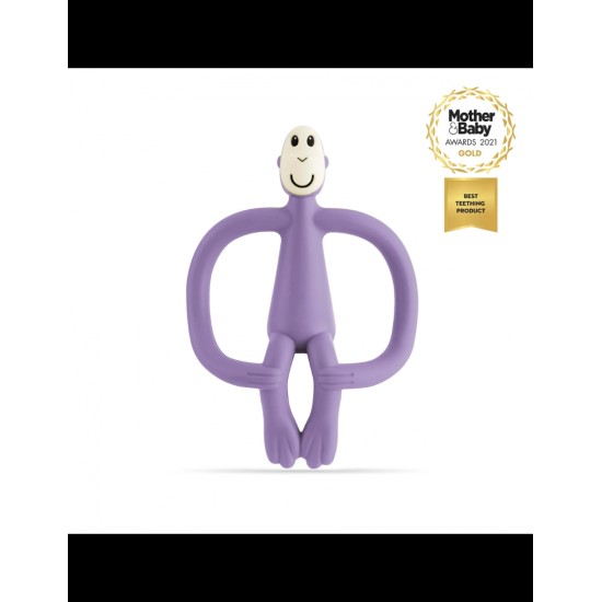 Matchstick Monkey MM TEETHING TOY Μασητικό Οδοντοφυΐας "Monkey" PURPLE 24142