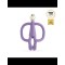 Matchstick Monkey MM TEETHING TOY Μασητικό Οδοντοφυΐας "Monkey" PURPLE 24142